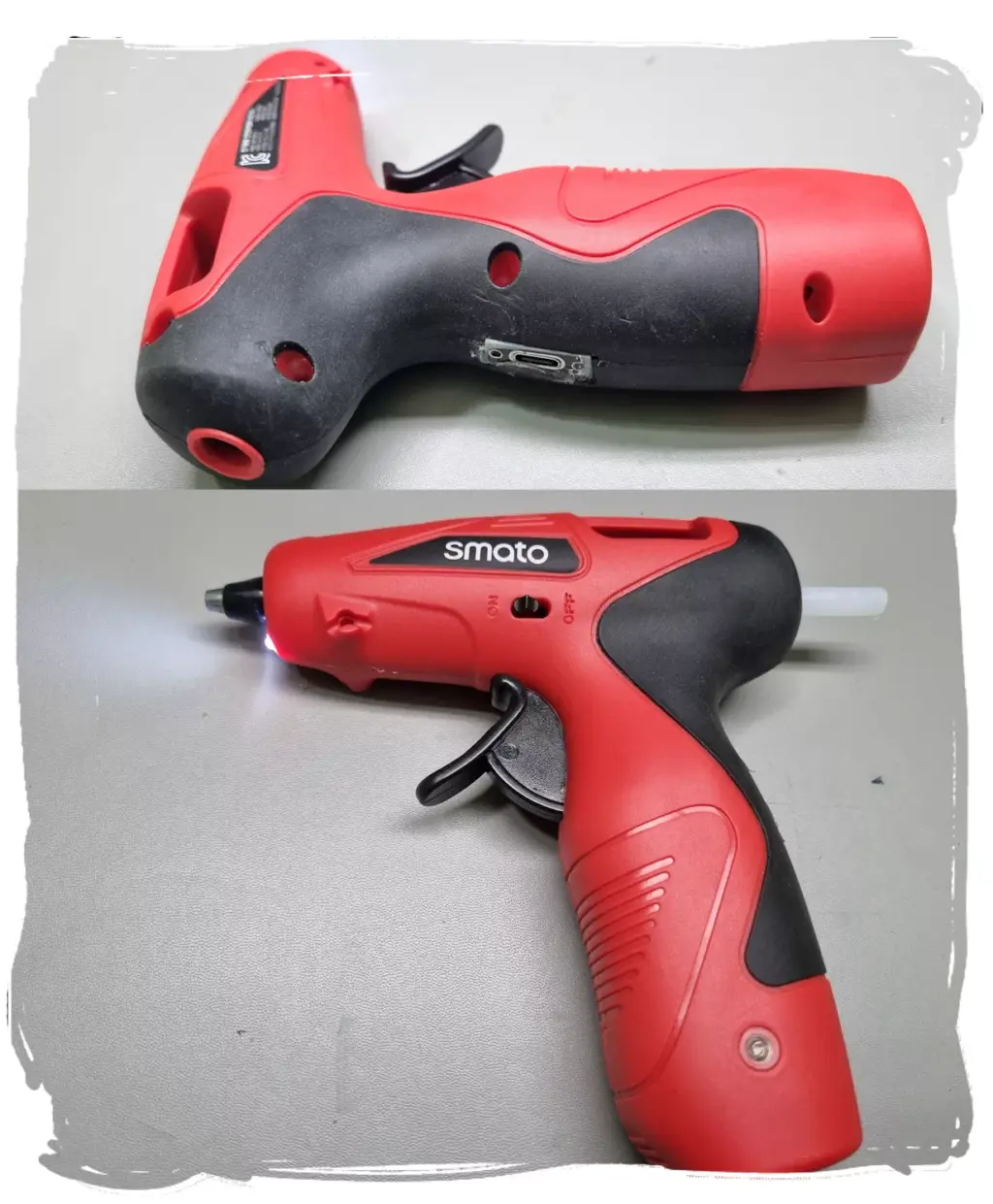 My Custom Cordless Glue Gun Mod: Smato SM-HG10R Battery Upgrade Journey 8 The Smato SM-HG10R unit selected to Double Battery Life through customization.